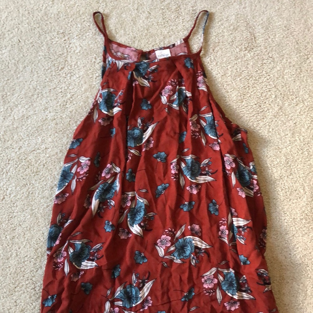High neck tank top
